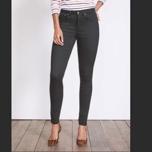 Boden Mayfair Modern Skinny Jeans Dk Khaki Wax 4P